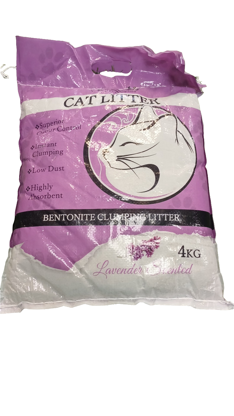 Bentonite Clumping Cat Lavender Scented Litter