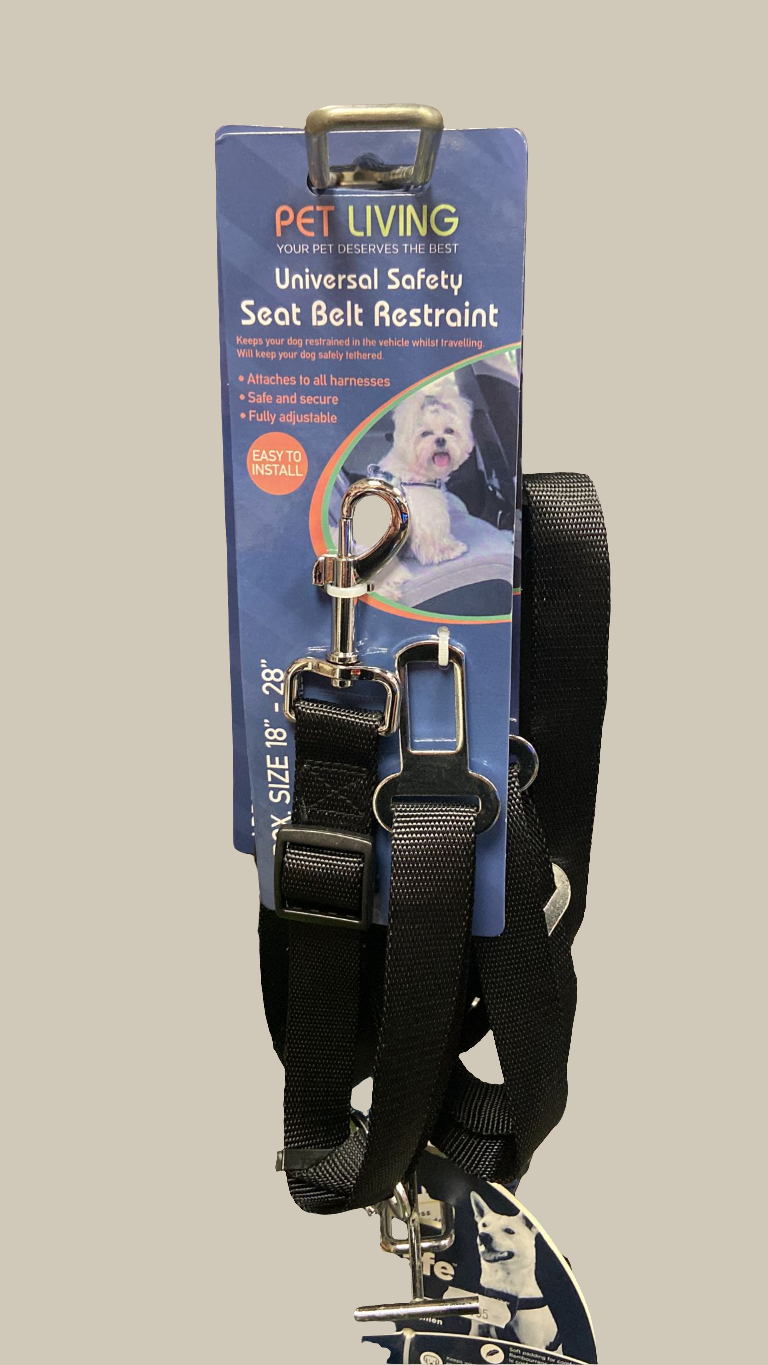 Pet living dog seatbelt travel tether