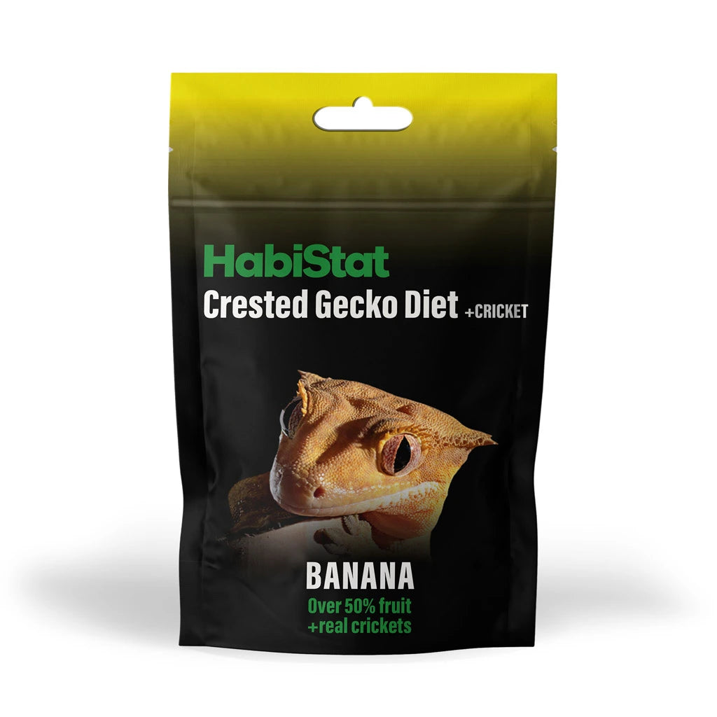 Banana HabiStat Crested Gecko Diet + Cricket
