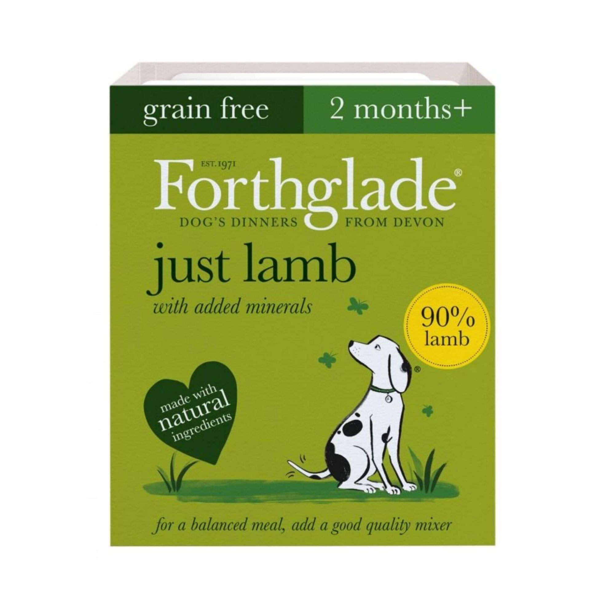 Forthglade - Just Lamb - Grain Free - 395g
