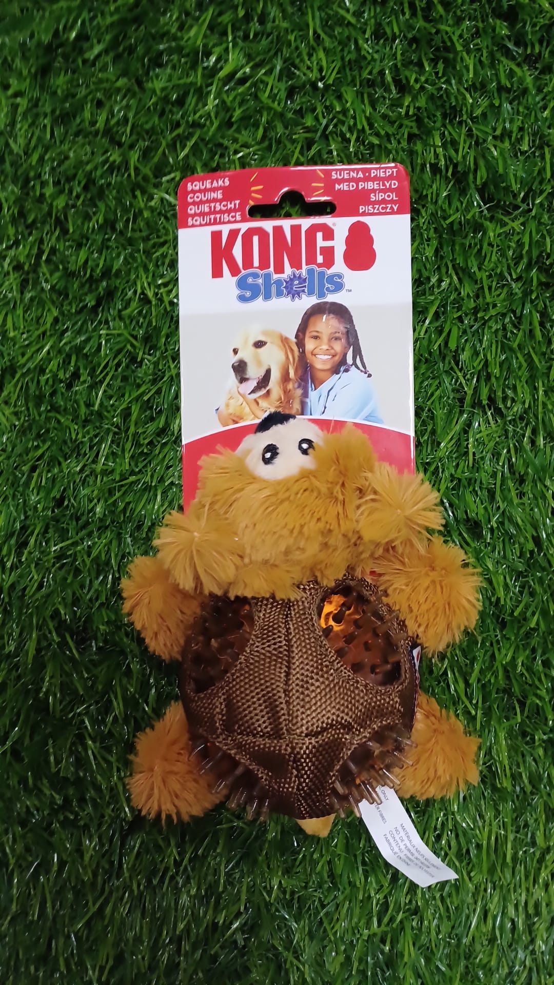 Bear Shells Kong Dog Toy