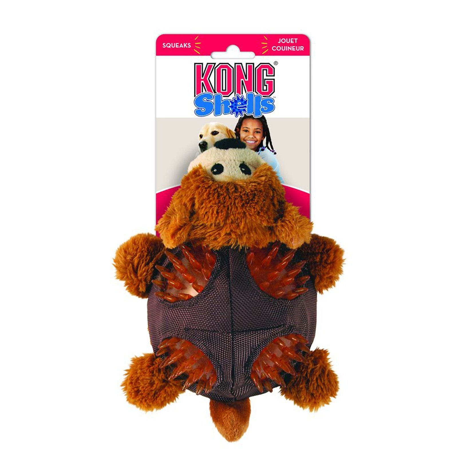 Bear Shells Kong Dog Toy