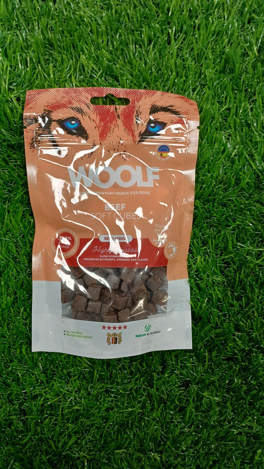 Beef Soft Cubes by Woolf