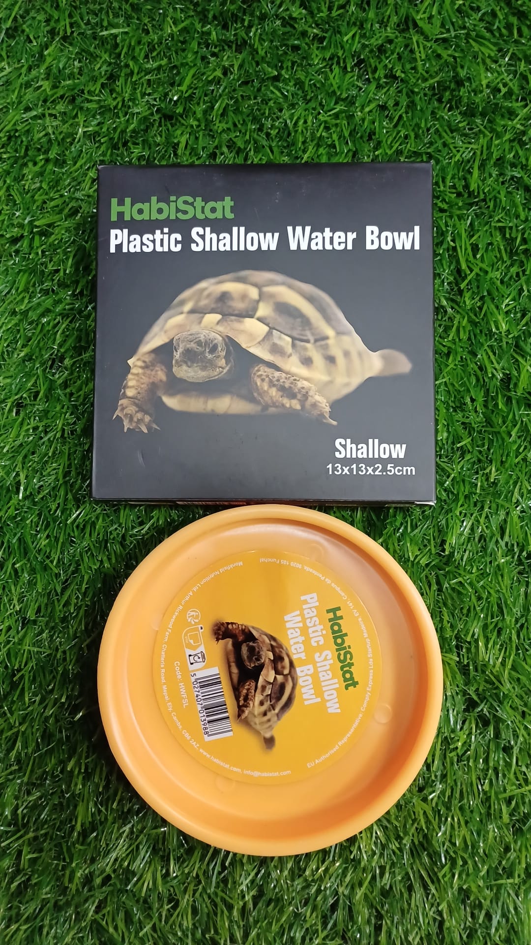 HabiStat Platic Shallow Water Bowl