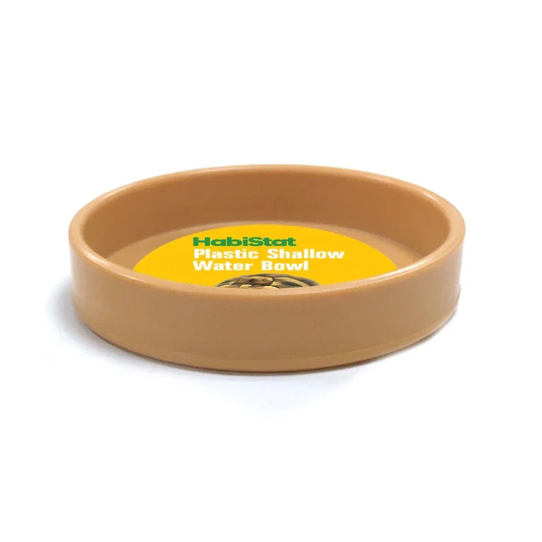 HabiStat Platic Shallow Water Bowl