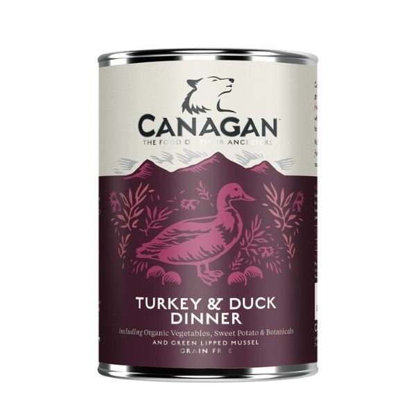 Turkey and Duck Canagan Wet Food - Grain Free 400g