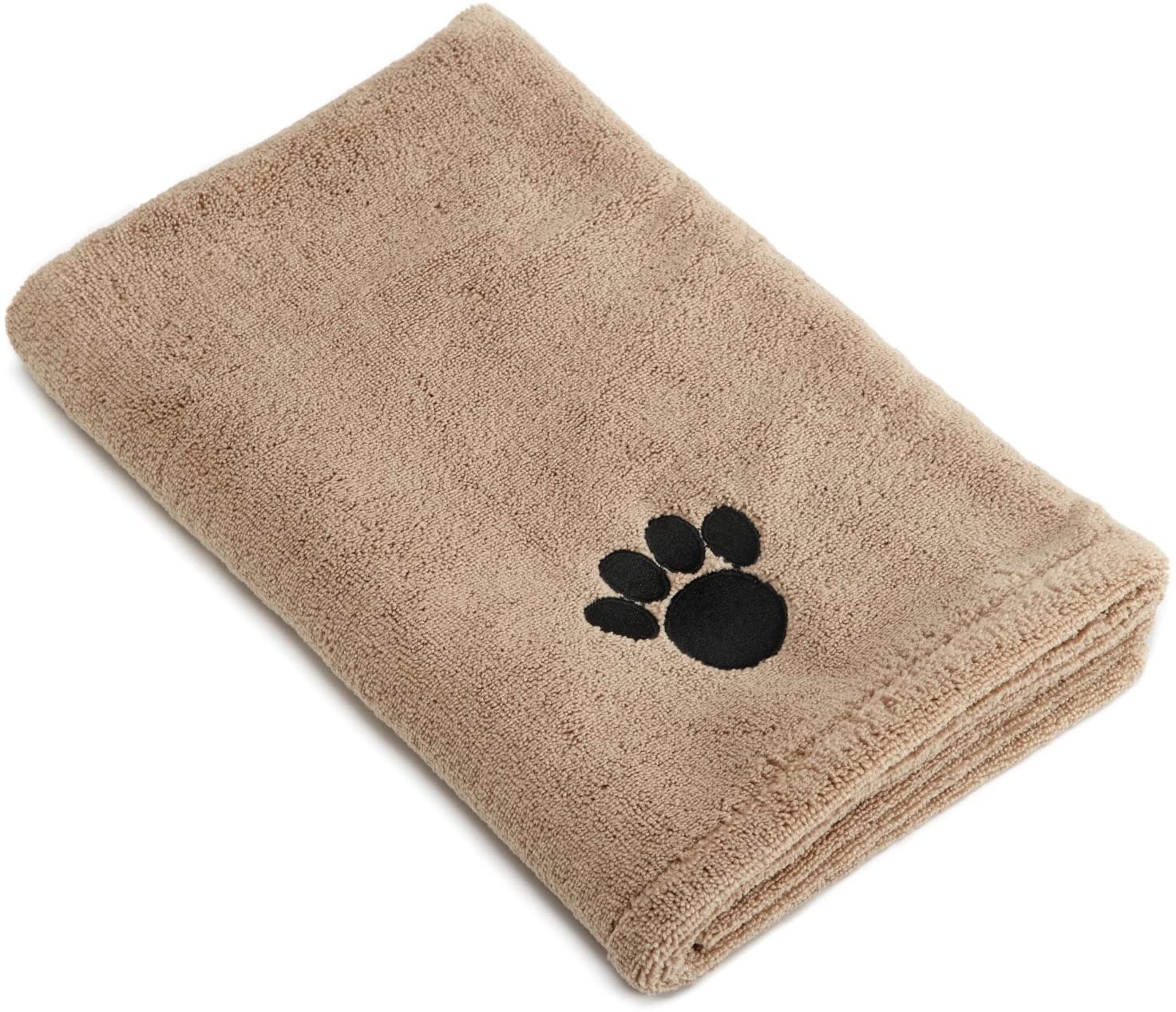 Pet Living - Super Absorbent Microfibre Pet Towel (Brown)