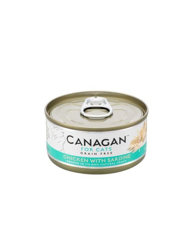 Chicken with Sardines Canagan Cat Wet Food Grain Free 75g