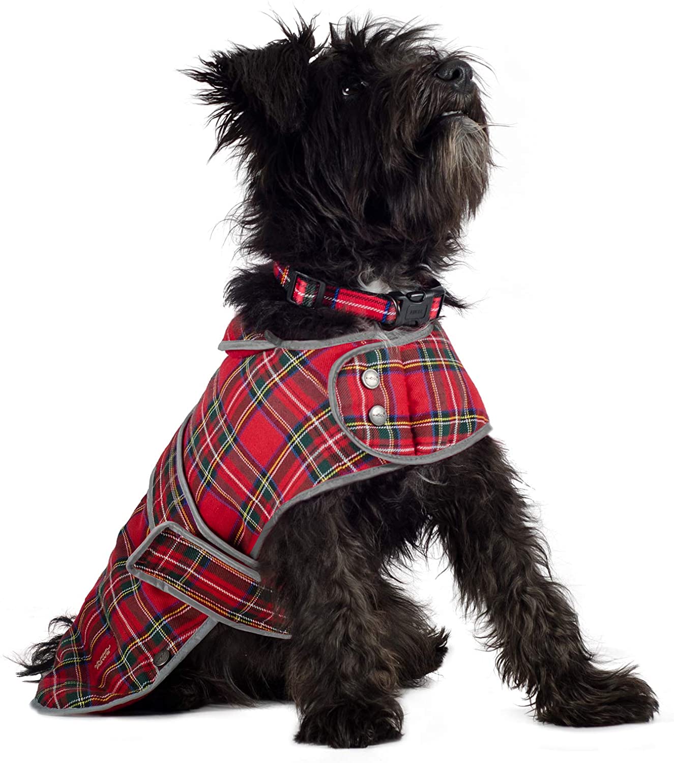 Ancol Muddy Paws Tartan Coat Medium 40Cm
