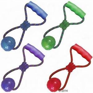 Kong Squeezz Ball With Handle Medium (25Cm)