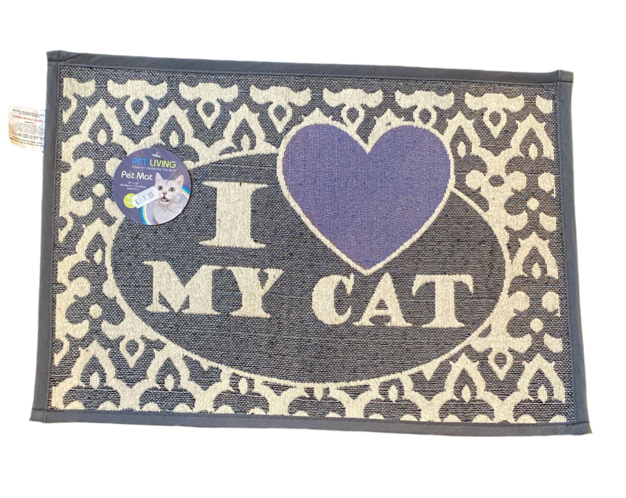I Love My Cat Mat