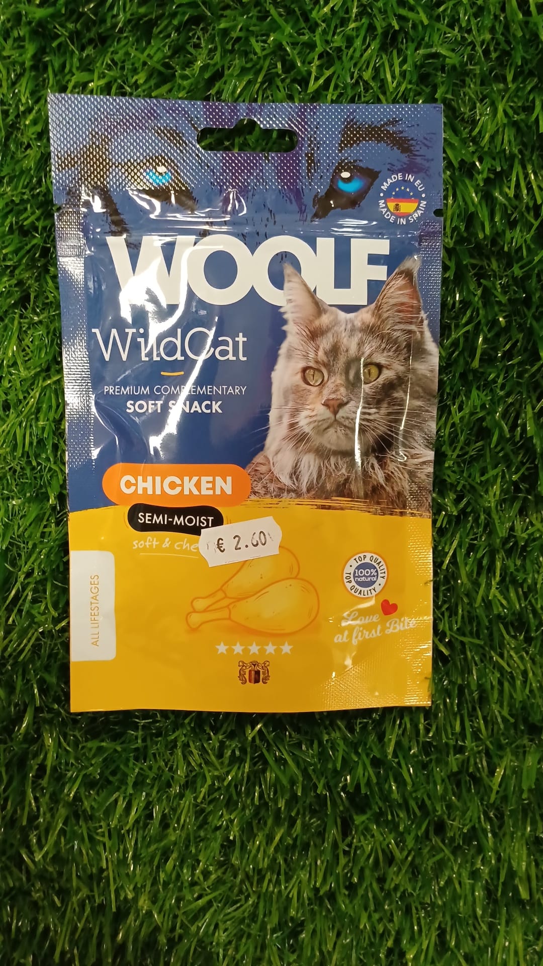 Chicken Wildcat Woolf Cat Treats