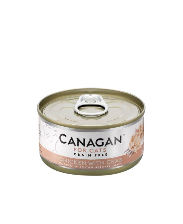 Chicken & Crab Canagan Cat Wet Food Grain Free  75G