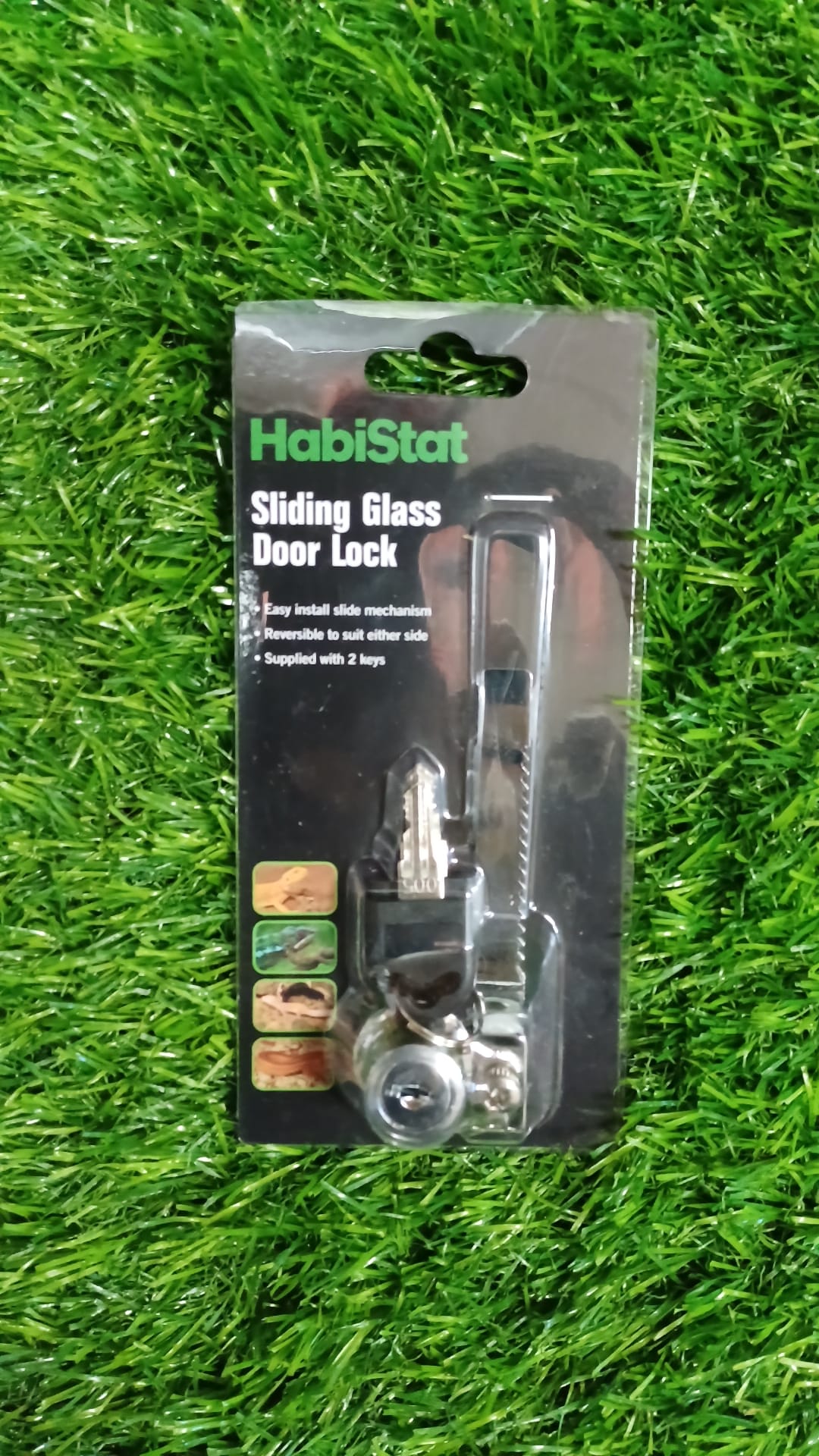 HabiStat Sliding Glass Door Lock