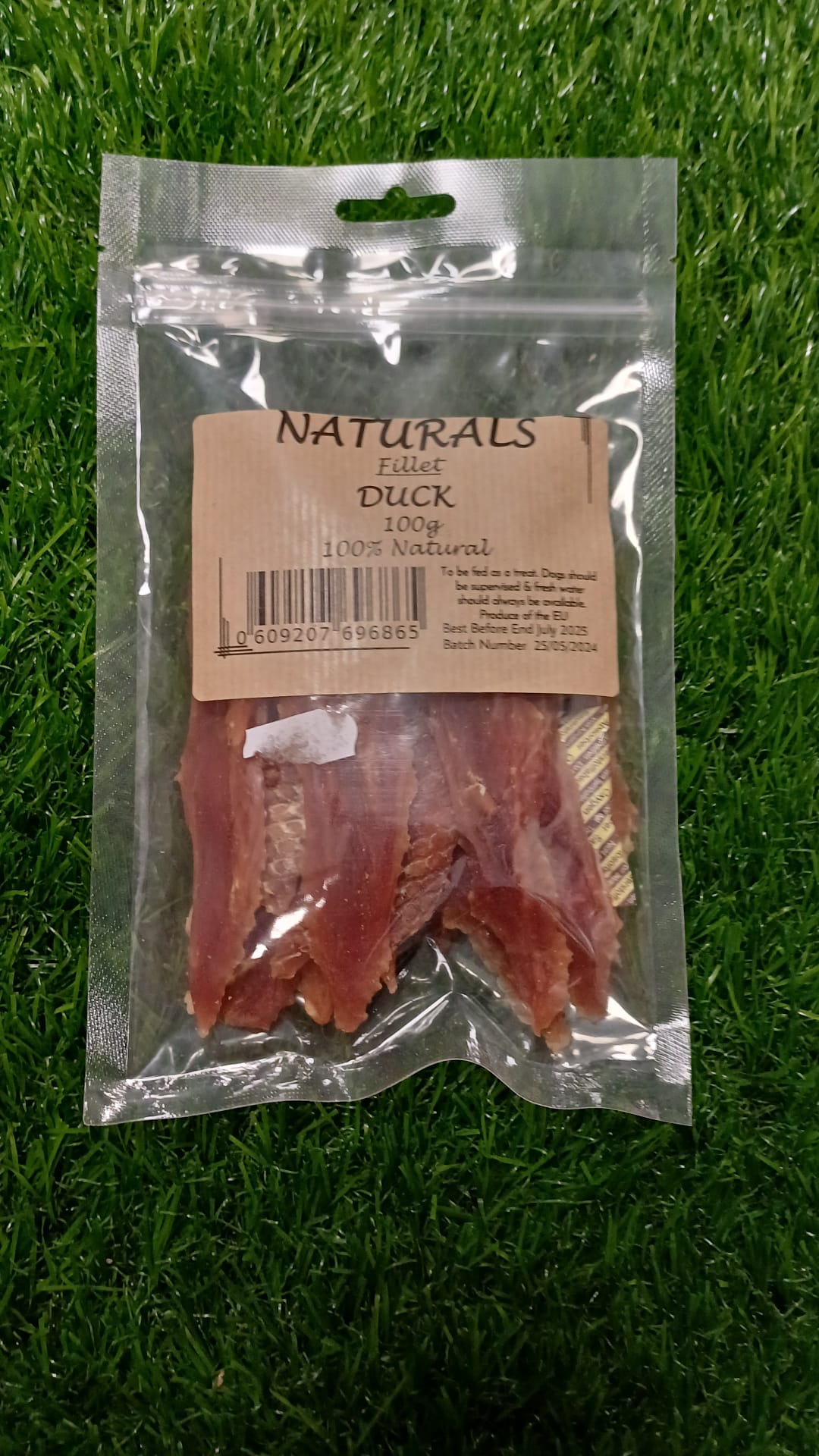 Duck Fillets Natural Dog Treats
