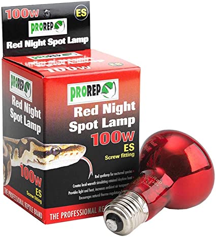 ProRep Red Night Spot Lamp 100w Screw Fitting