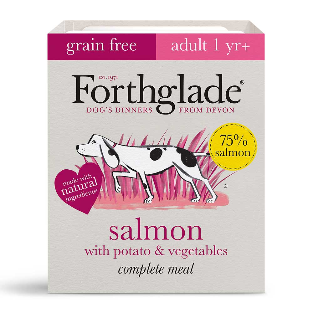 Forthglade Adult Dog Salmon, Potato &amp; Vegetables 395g