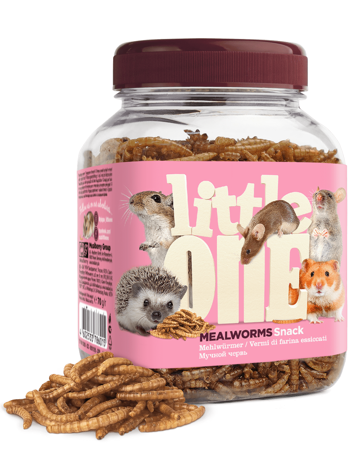 Little One Mealworm Snacks 70g