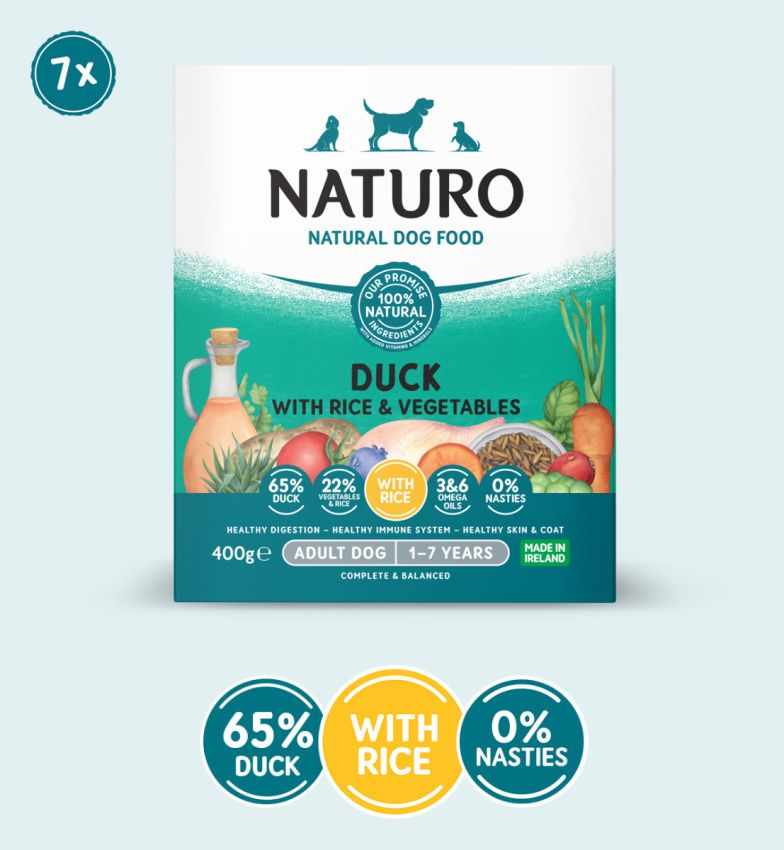 Duck Naturo Wet Dog Food
