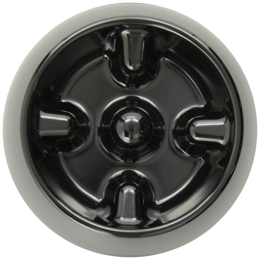 Go-Slow Anti-Gulping Dish Medium Black