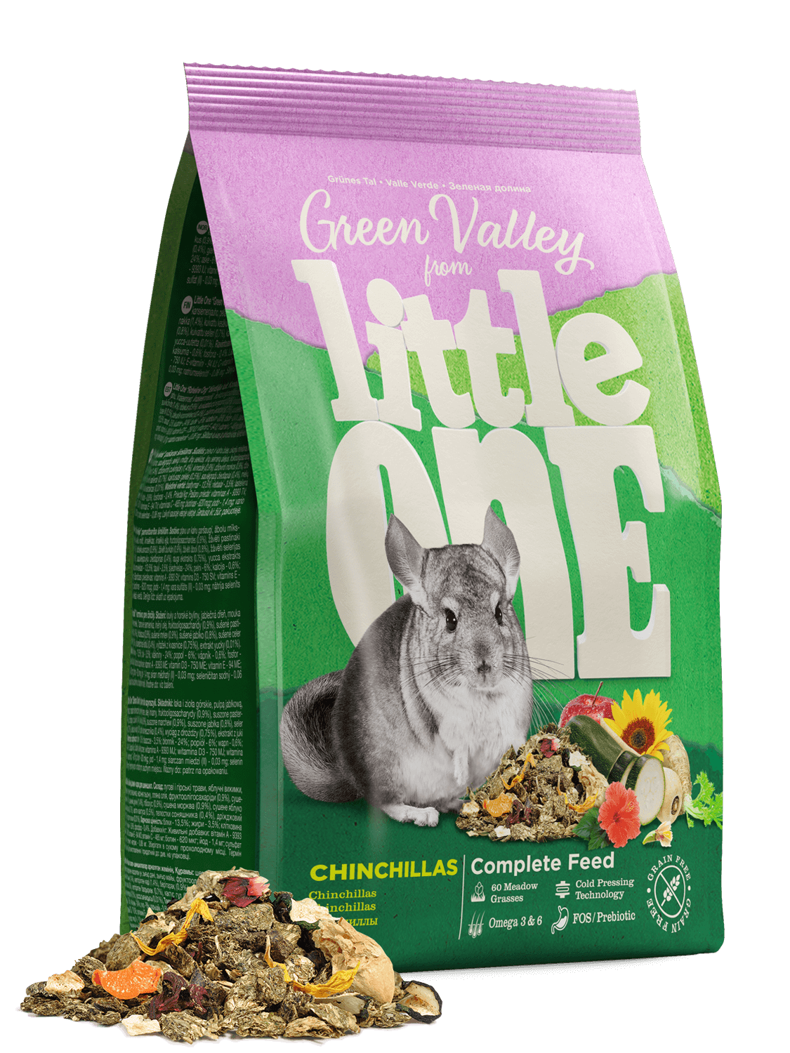 Little One Chinchillas Complete Feed 750g