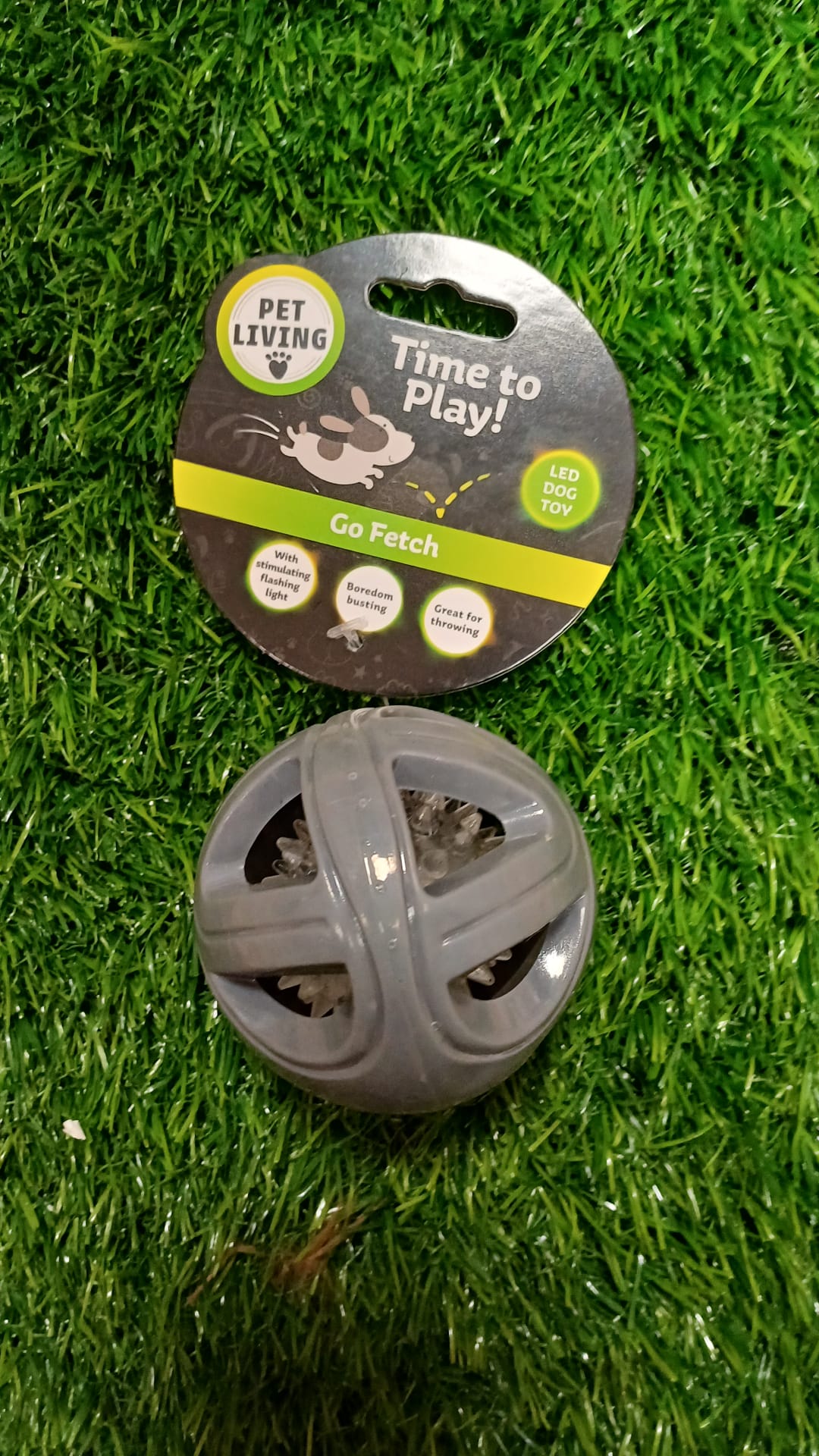 Go Fetch Dog Light Up Ball