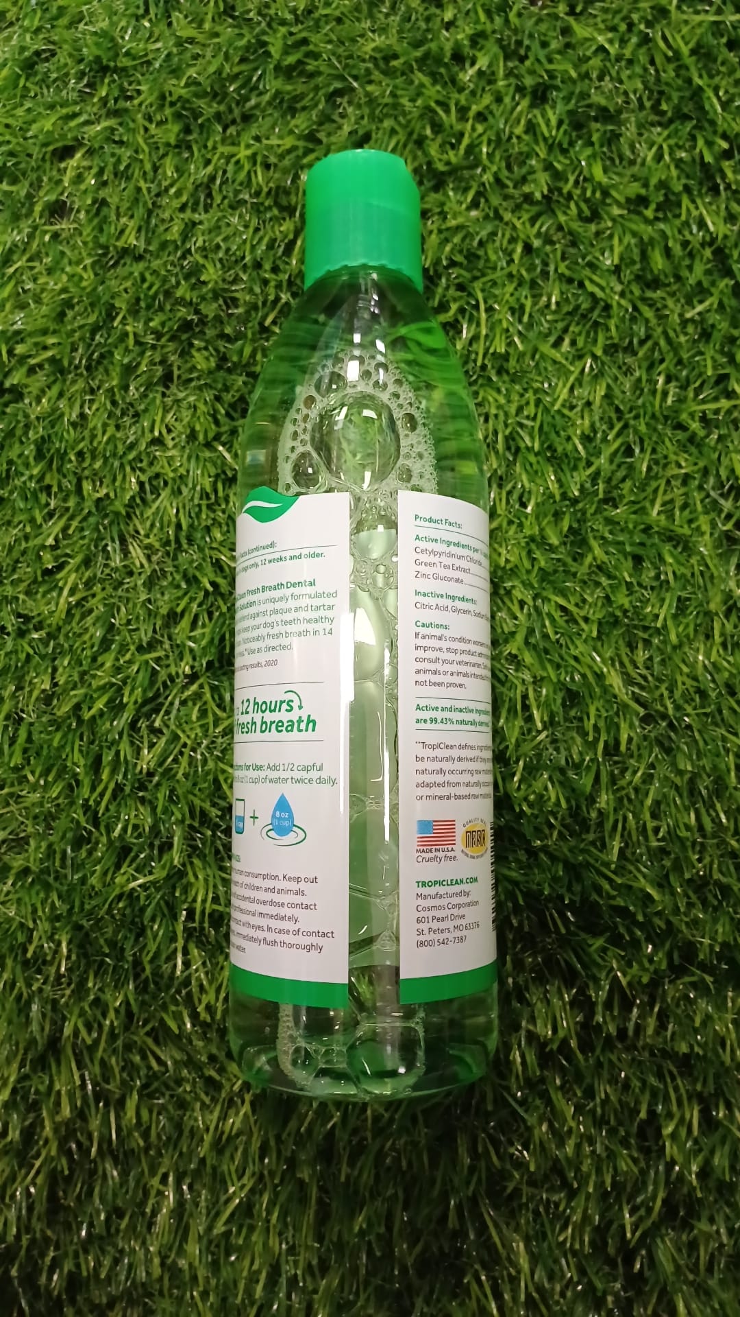 TropiClean Fresh Breath Water Additive for Cats & Dogs