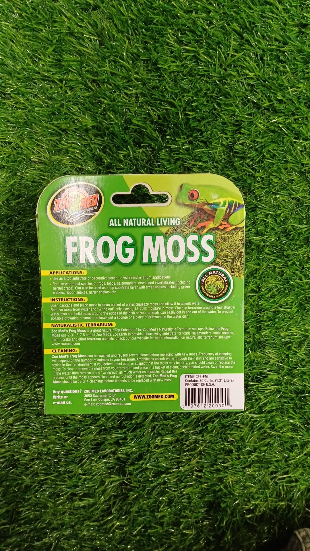 Natural Frog Moss