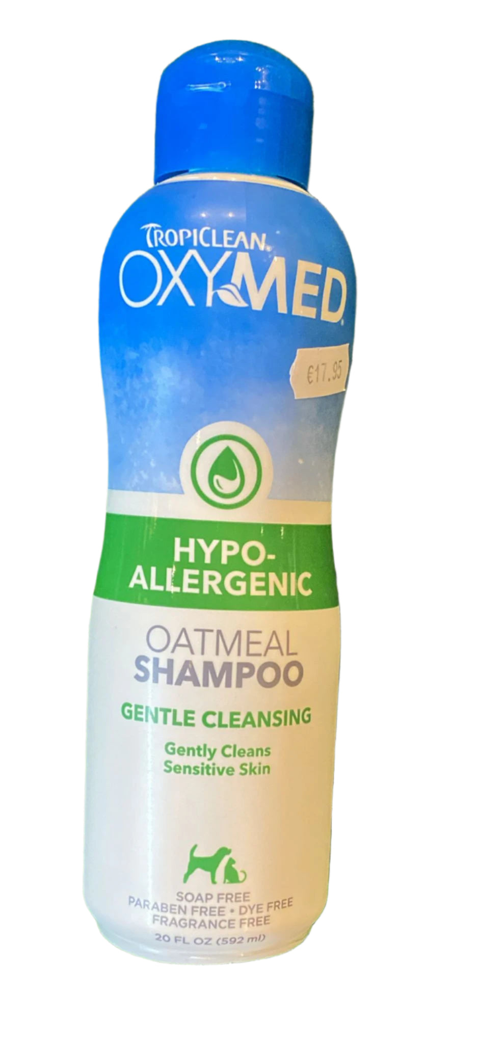 TropiClean OxyMed Hypo-Allergenic Oatmeal Shampoo