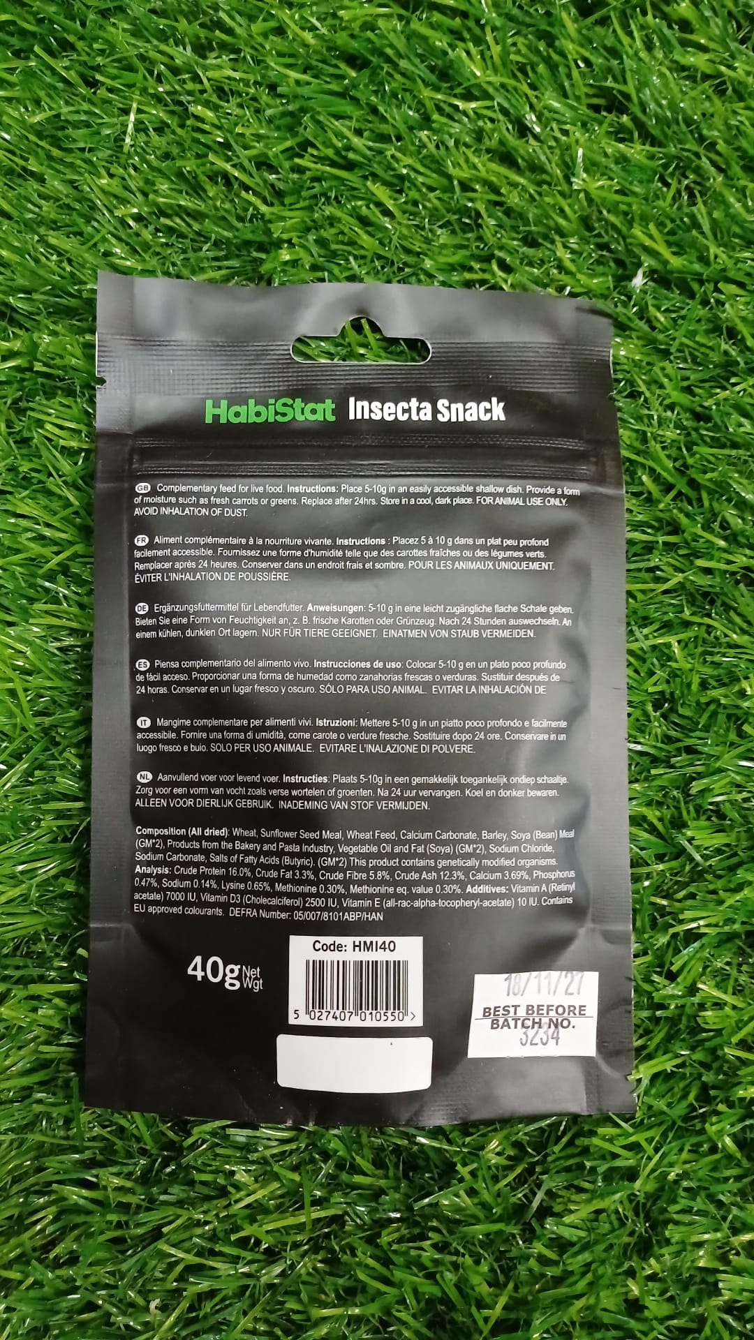 HabiStat Insecta Snack