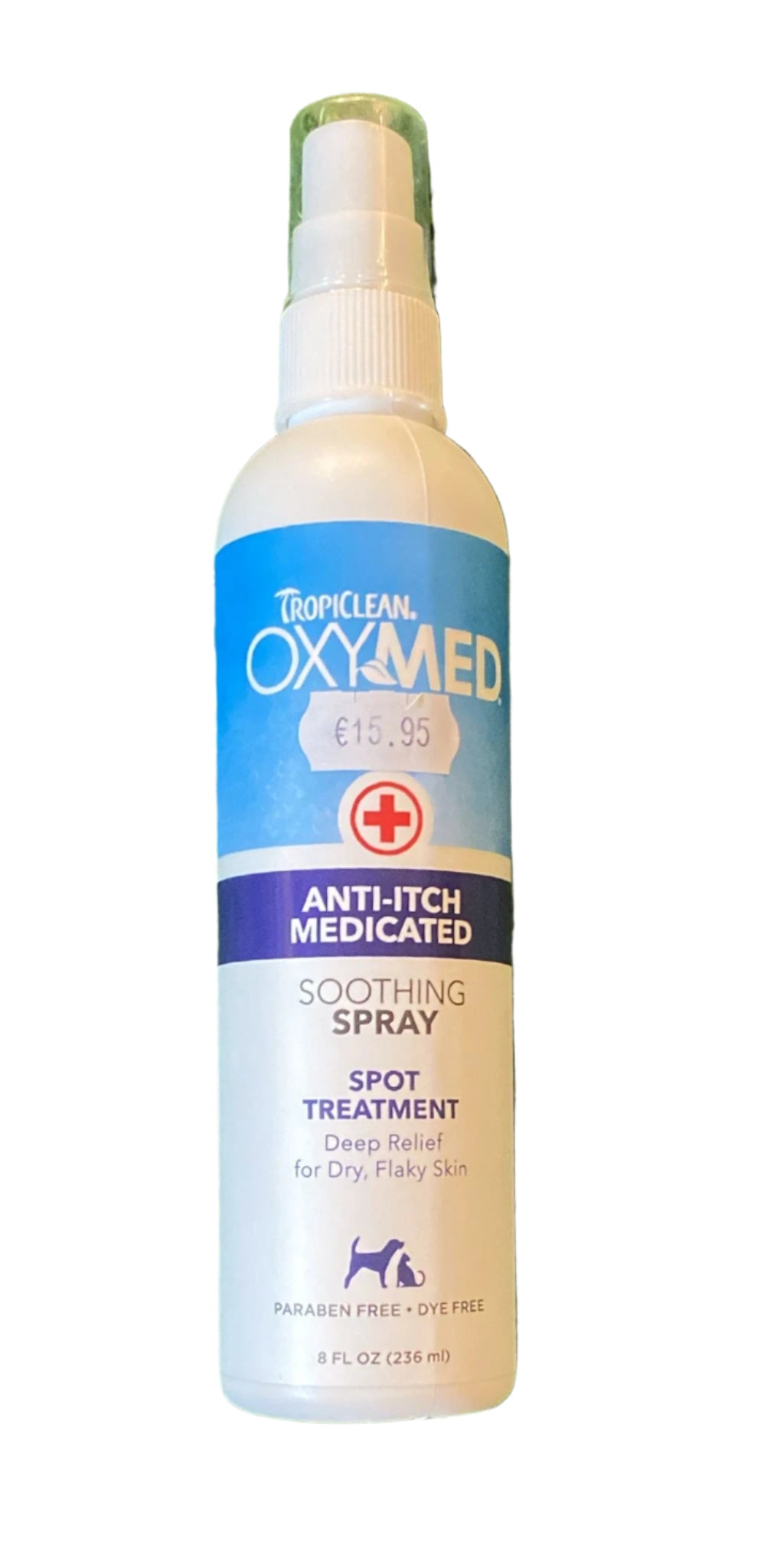 TropiClean OxyMed Anti-Itch Medicated Soothing Spray