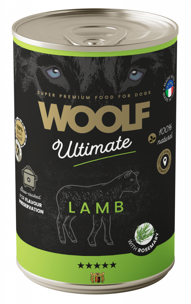 Woolf Lamb Canned Wet Dog Food