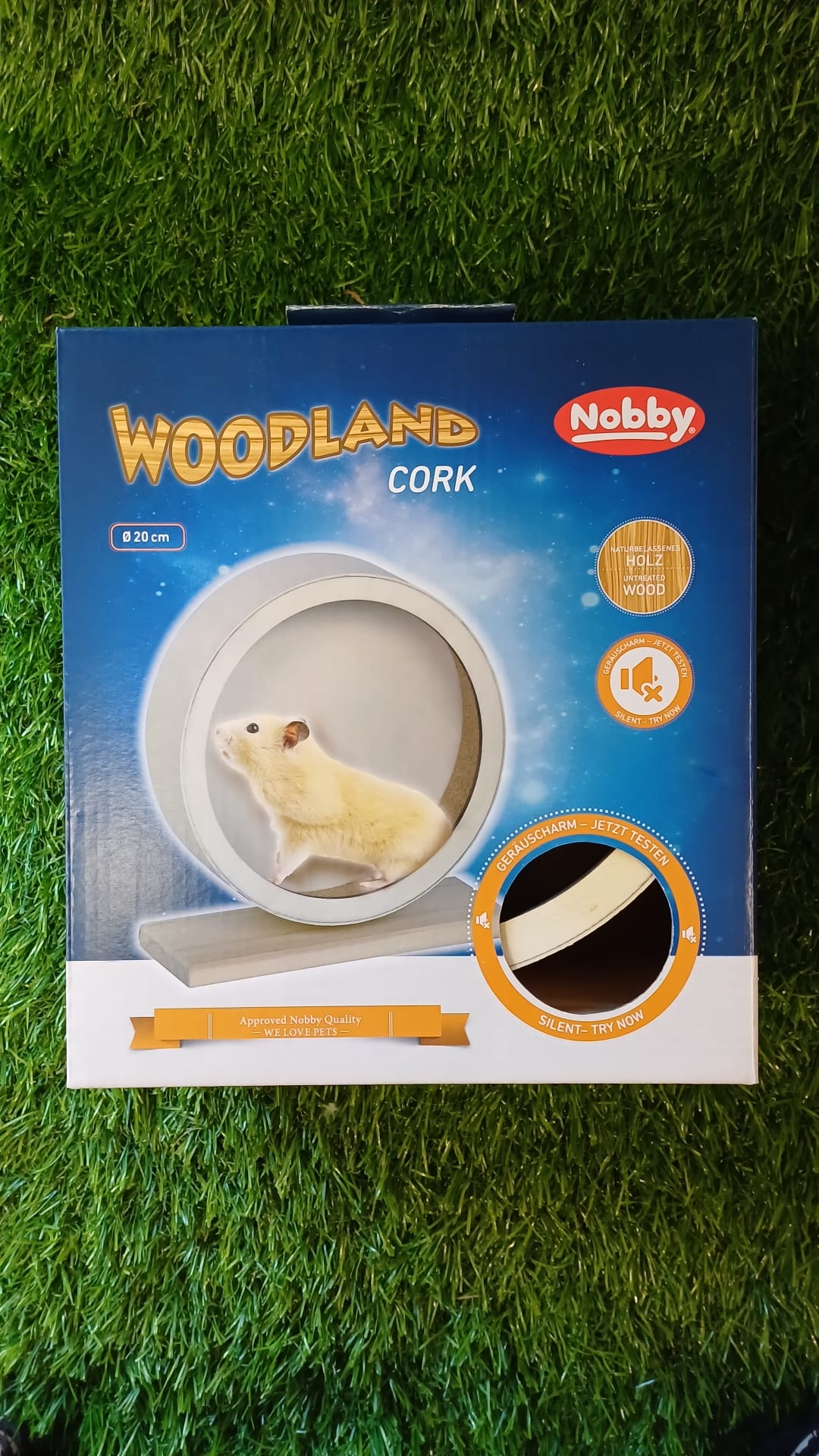 Rodent Running Wooden Wheel