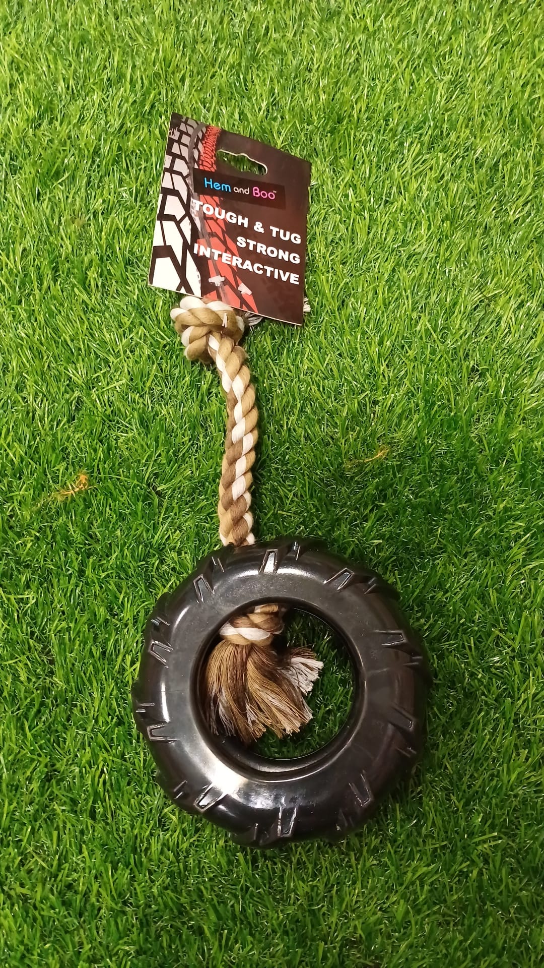 Hem and Boo Tough Tug Dog Toy