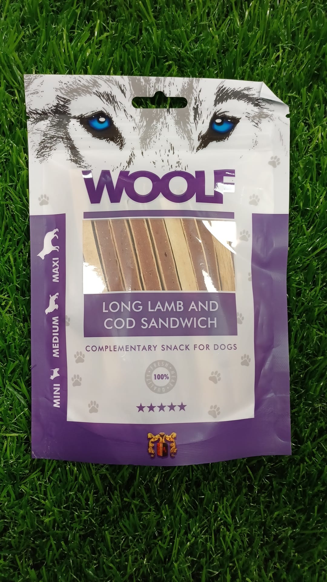 Long Lamb and Cod Woolf Treats