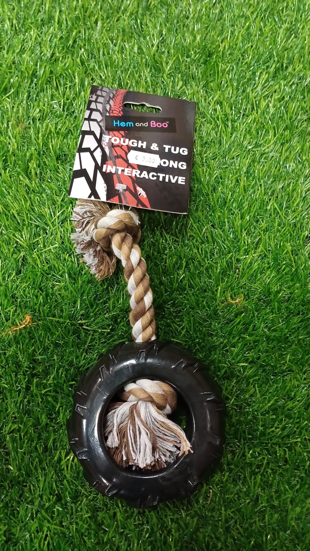 Hem and Boo Tough Tug Dog Toy