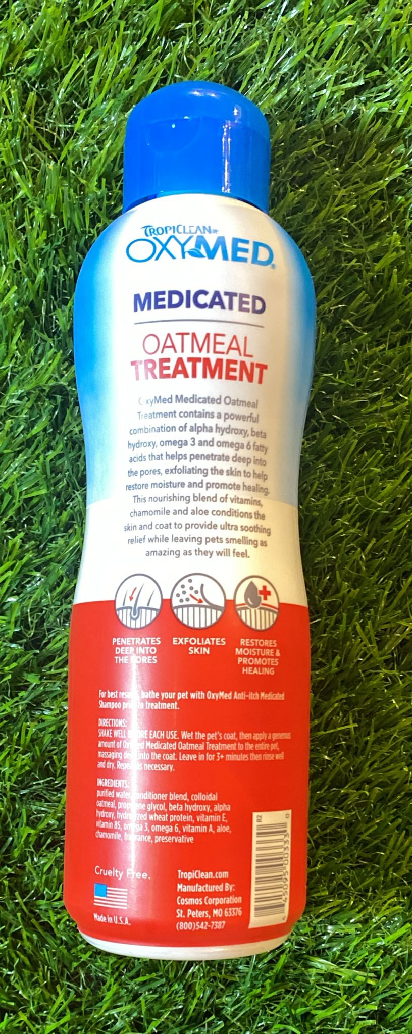 TropiClean OxyMed Medicated Oatmeal Treatment