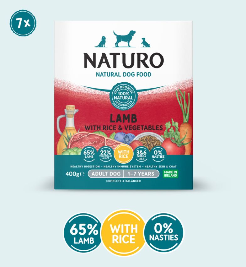 Lamb Naturo Wet Dog Food