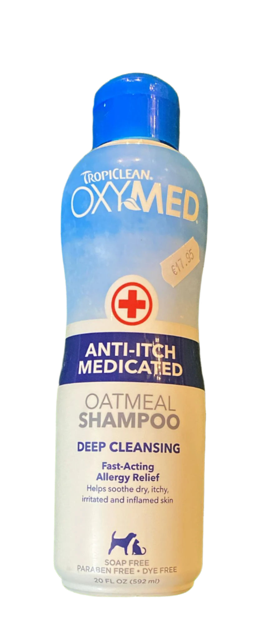 TropiClean OxyMed Anti-Itch Medicated Oatmeal Shampoo
