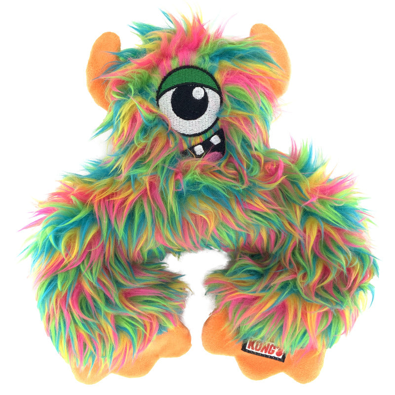 Frizzles Frazzle Orange Dog Squeaky Toy