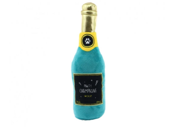 Pawty Champagne Dog Birthday Toy
