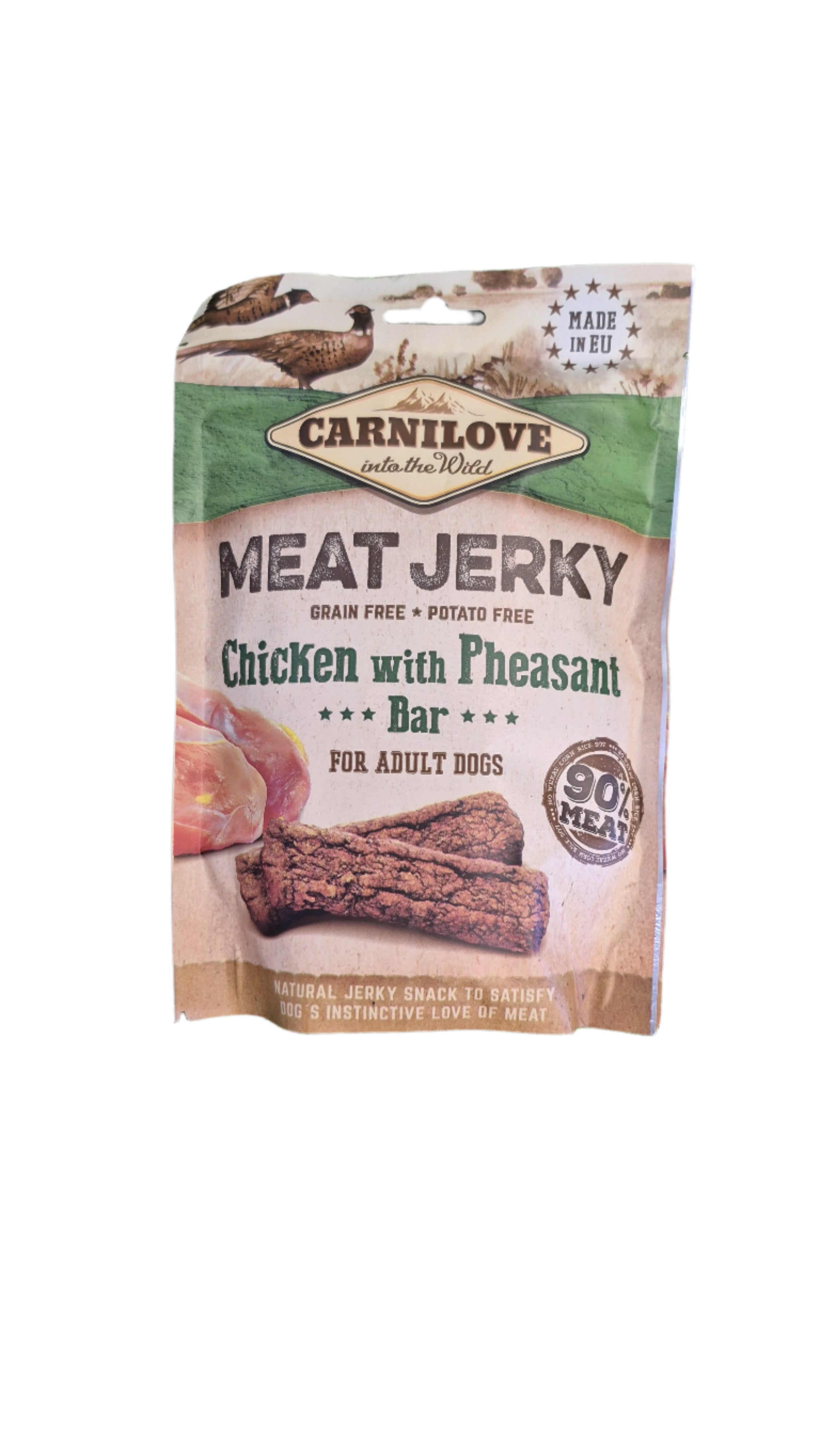 Carnilove Meat Jerky – Chicken with Pheasant Bar