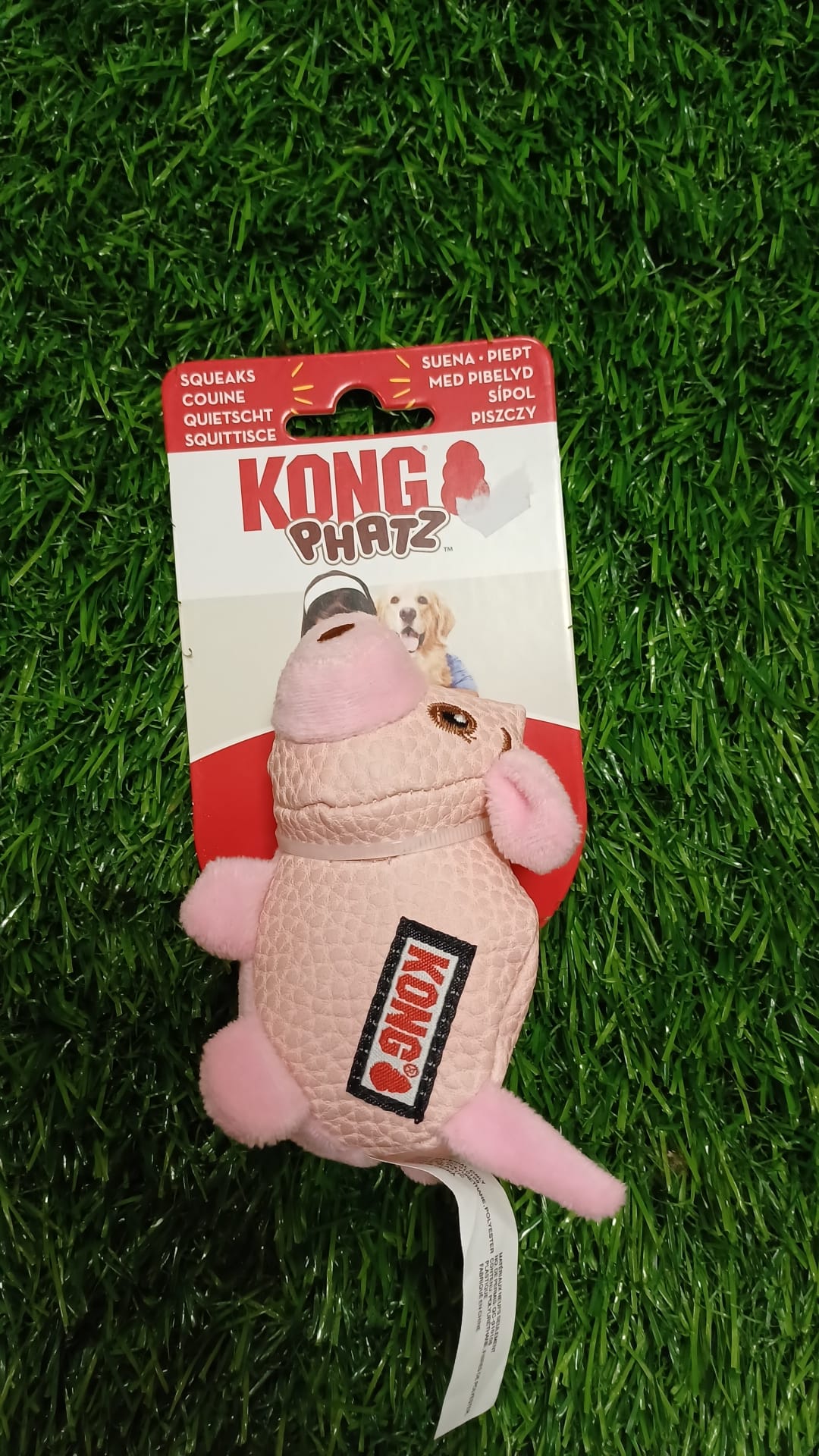 Pig Kong Phatz Dog Toy