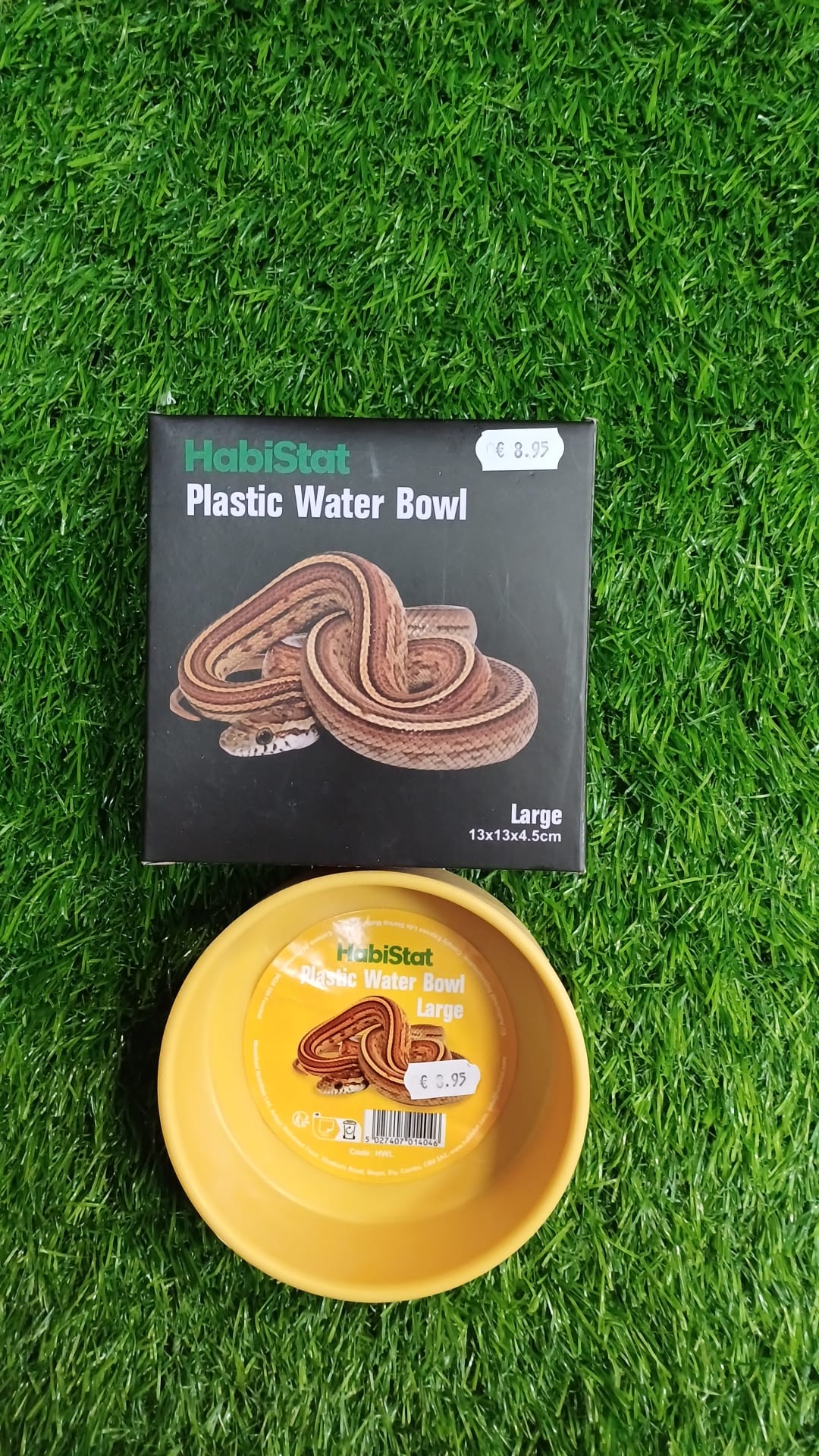 HabiStat Plastic Water Bowl