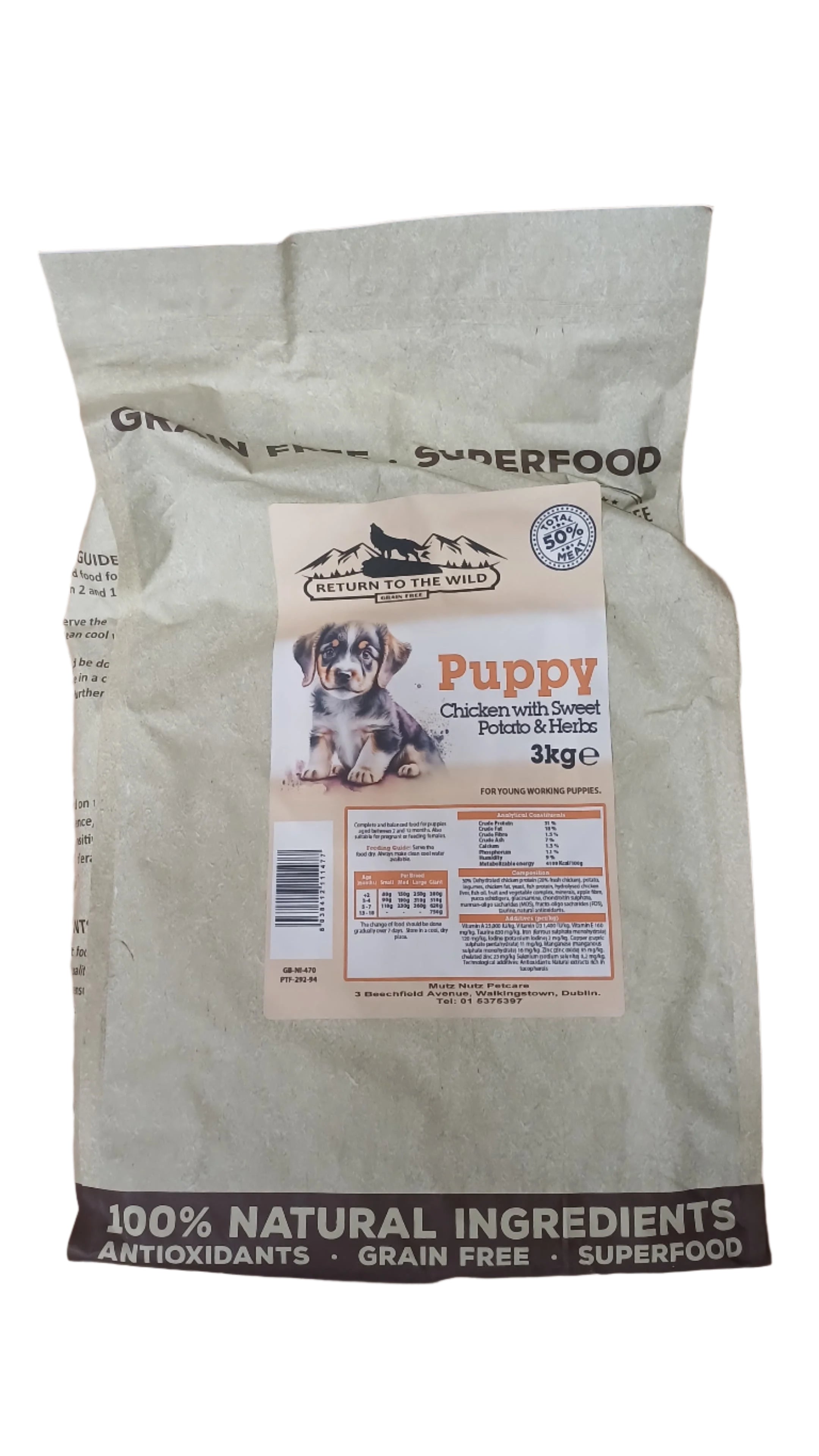 Chicken - Puppy - Superfood  Return to the Wild