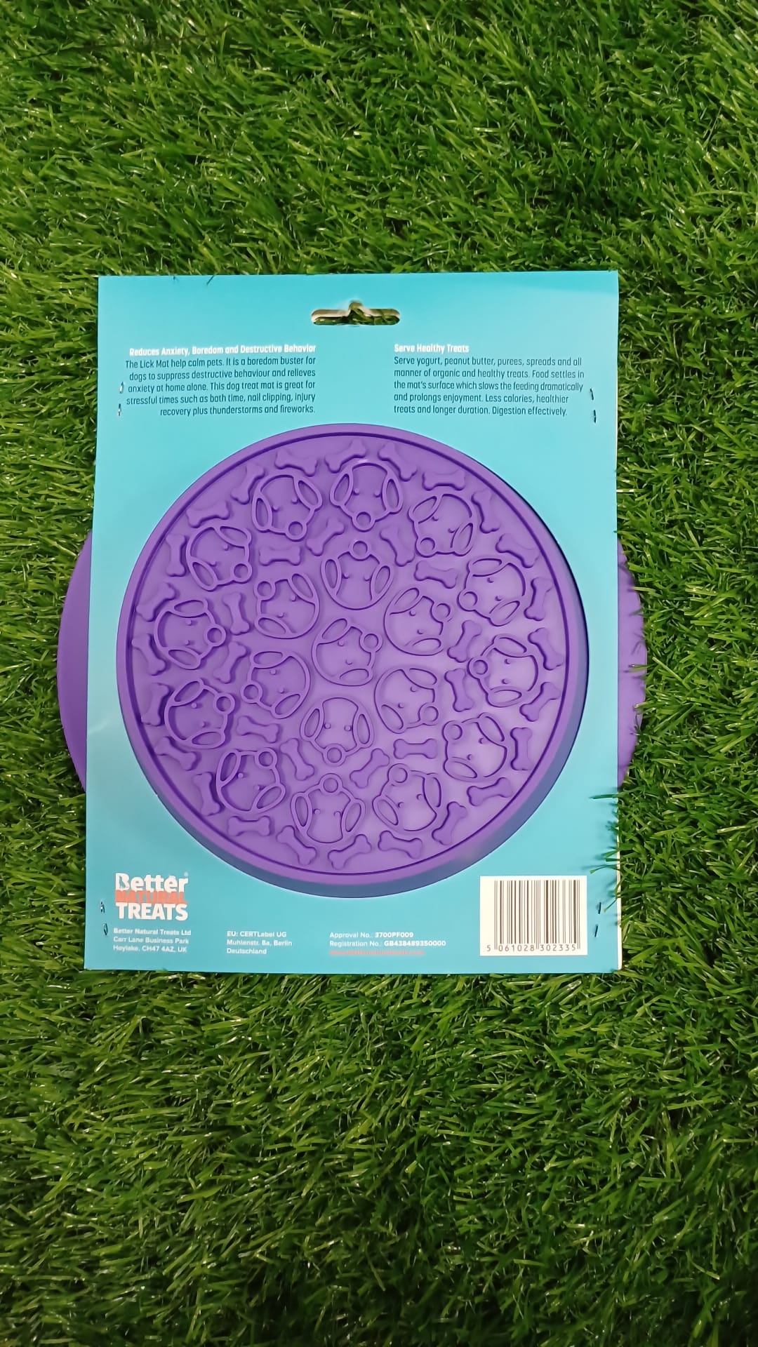 Slow Feeding Bowl & Lick Treat Bowl All in One