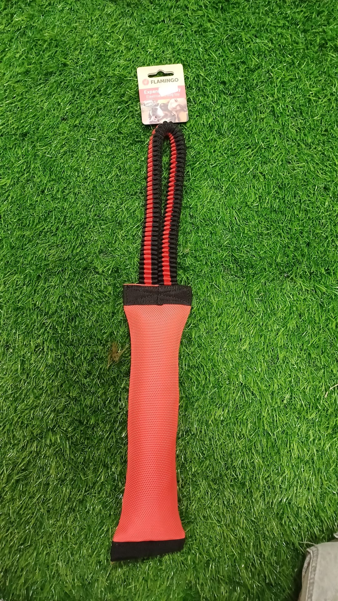 Toy Rekty Red & Black Dog Tug Toy