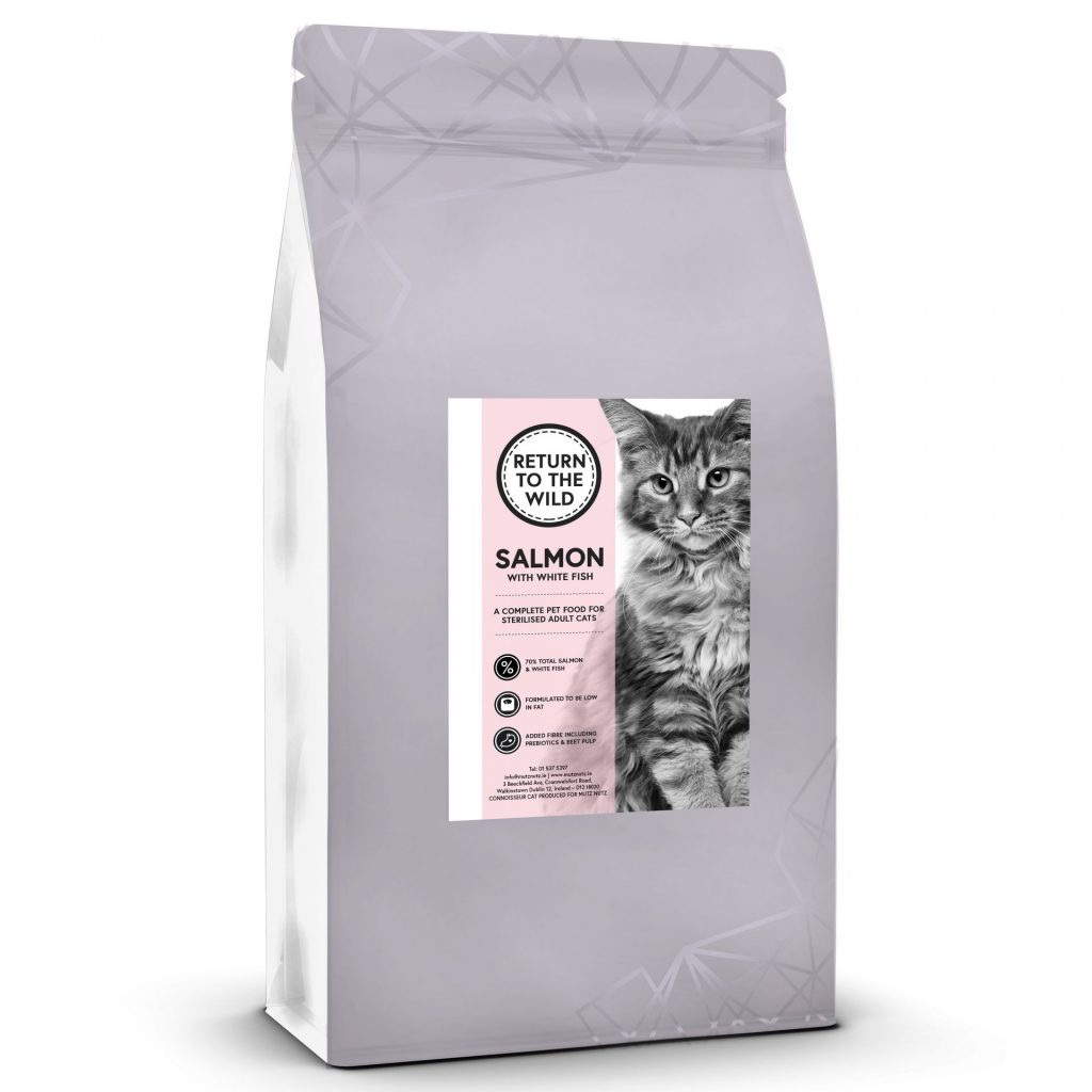 Return To The Wild Salmon With White Fish For Sterilised Adult Cats