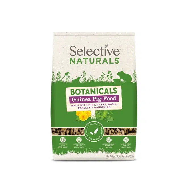 Selective Naturals BOTANICALS Guinea Pig Food