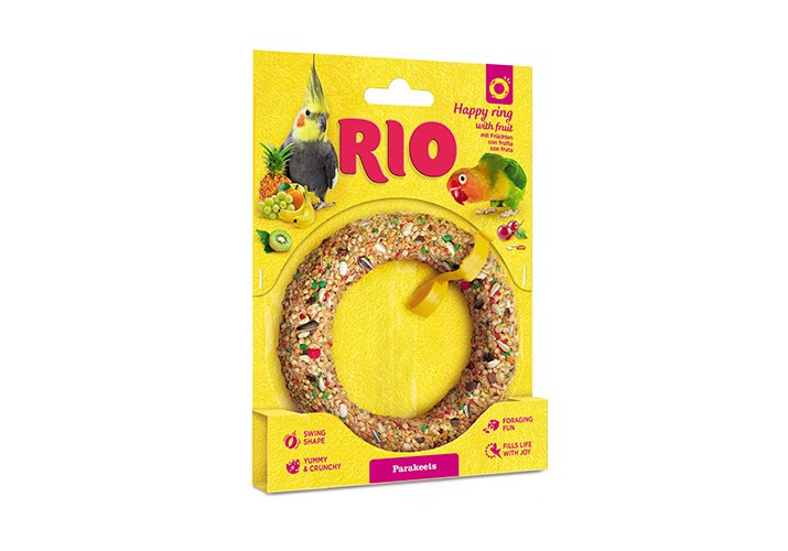 RIO Happy Ring with Fruit – Treat for Parakeets